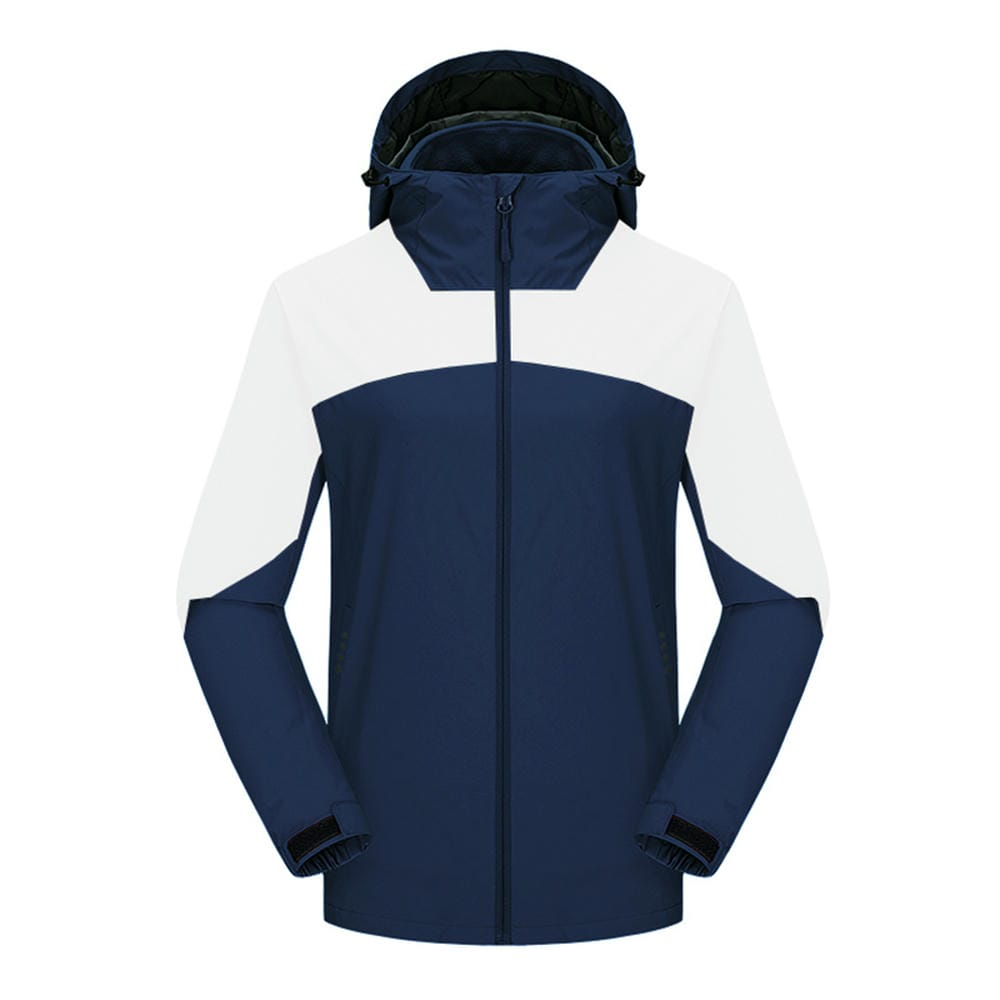 高彈春亞紡三合一男女同款沖鋒衣